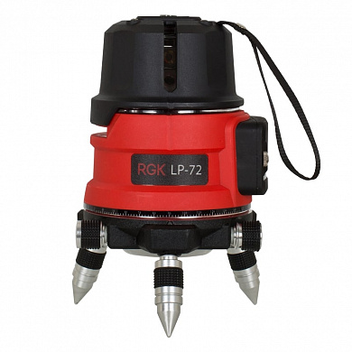 Лазерный уровень RGK LP-72 + штатив RGK LET-170